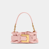 Anthem Mini Shoulder Bag - Balmain - Leather - Pink