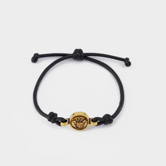 Bracelet - Versace - Metal - Black