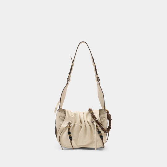 Bolton Hobo Shoulder Bag - Isabel Marant - Leather - White