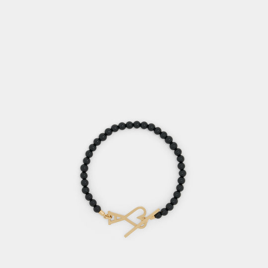 Summer Pearls Bracelet - AMI Paris - Pearls - Black