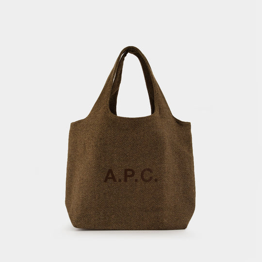 Ninon Shopper Bag - A.P.C. - Wool - Brown