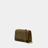 The Slim Dual Chain Shoulder Bag - Marc Jacobs - Leather - Green