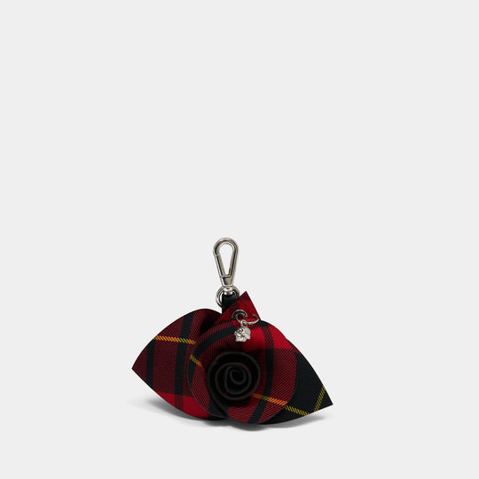 Rose Charm - Alexander McQueen - Wool - Red