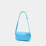 Soft Camera Shoulder Bag - Courreges - Leather - Blue