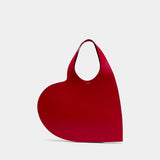 Double Heart Shopper Bag - Coperni - Leather - Red