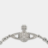 Mini Chain Necklace - Vivienne Westwood - Metal - Black