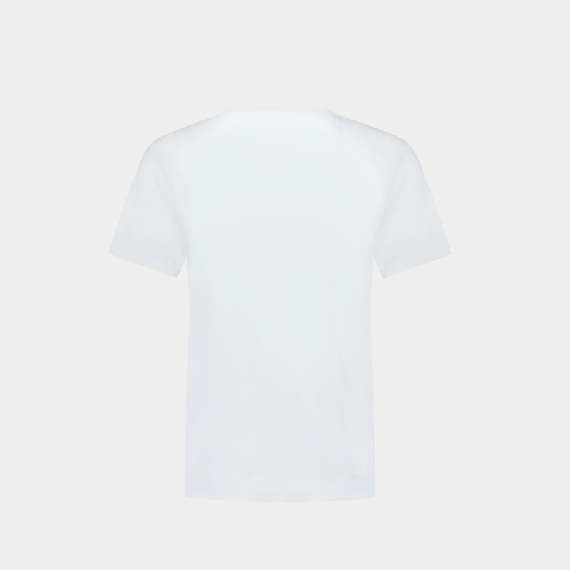 Sacamino Ss T-Shirt - SAMSØE SAMSØE - Cotton - White