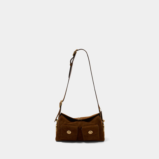 The Originals Turnlock Haversack Shoulder Bag - Coach - Leather - Brown