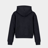 Aurora Dove Hoodie - 3.PARADIS - Cotton - Black
