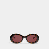Gg2026s Sunglasses - Gucci - Synthetic - Brown