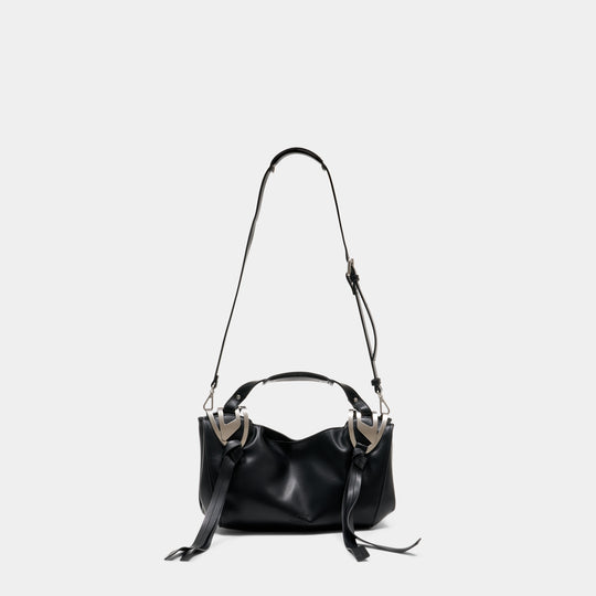 Knot-D Top Handle Small Purse - DIESEL - Synthetic - Black