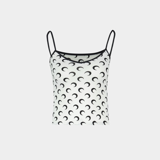 Moon Printed Jersey T-Shirt - Marine Serre - Other - Multicolor