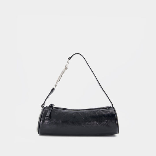Cindy Cylinder Shoulder Bag - Vivienne Westwood - Leather - Black