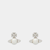 Balbina Earrings - Vivienne Westwood - Metal - Silver