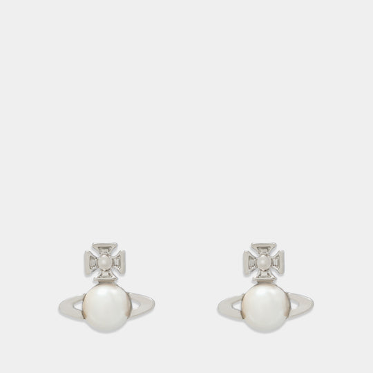 Balbina Earrings - Vivienne Westwood - Metal - Silver