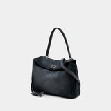 Rodeo Shoulder Bag - Balenciaga - Leather - Dark Grey
