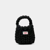 Mini Marshmallow Purse - Charles Jeffrey Loverboy - Synthetic - Black