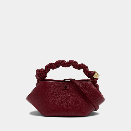 Bou Mini Grained - Ganni - Synthetic - Red