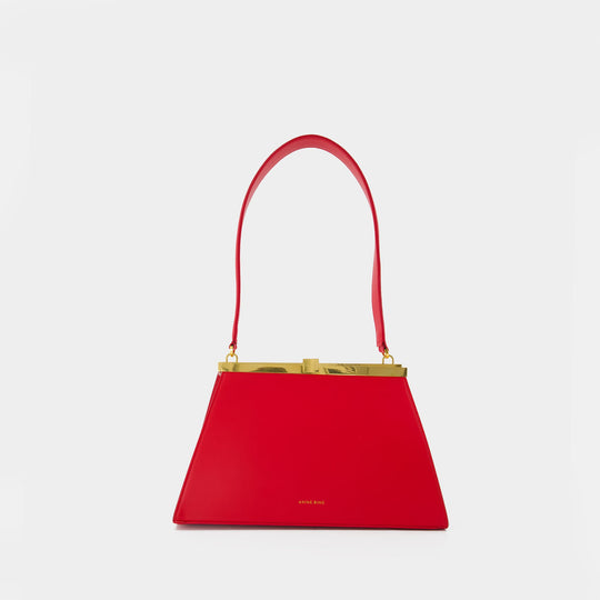 Anine Shoulder Bag - ANINE BING - Leather - Red