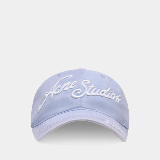 Cap - Acne Studios - Cotton - Purple