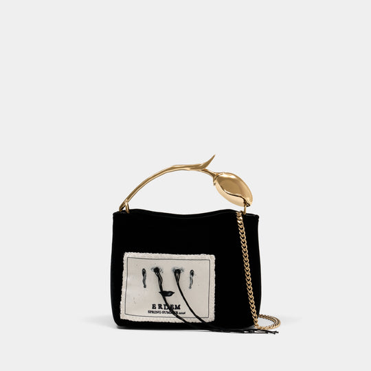 Mini Bloom Bag - ERDEM - Synthetic - Black