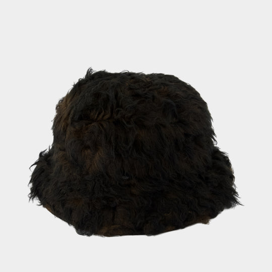 Bucket Hat - OUR LEGACY - Leather - Brown