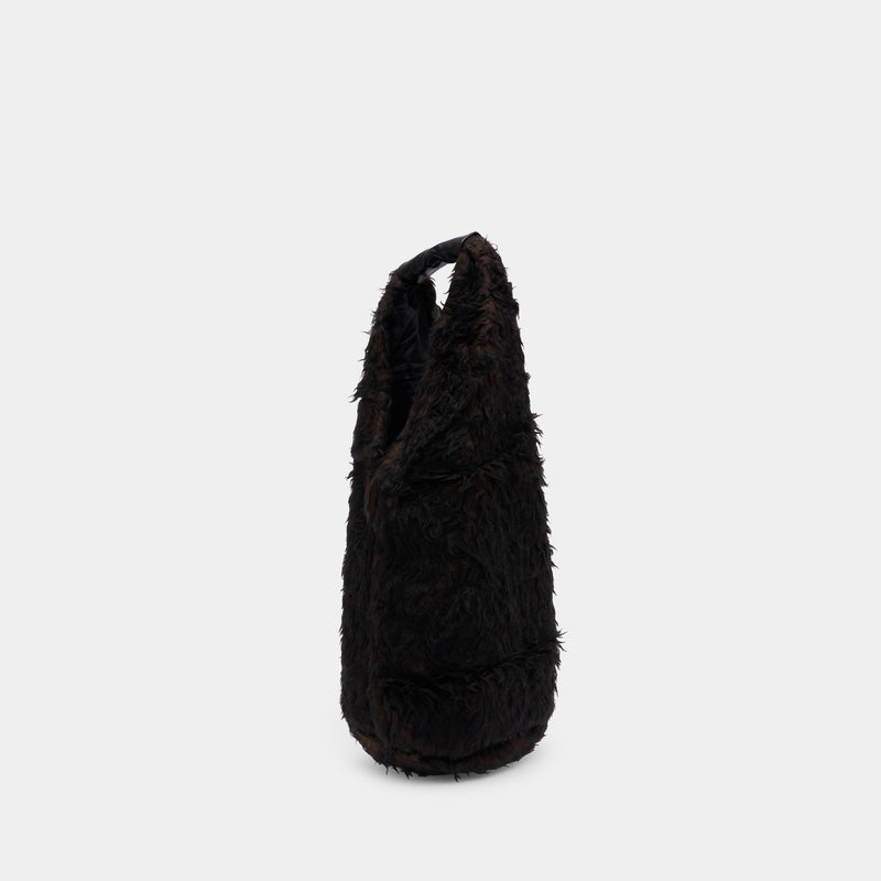 Drip Shoulder Bag - OUR LEGACY - Wool - Brown