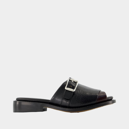 Ginza Sandals - OUR LEGACY - Leather - Black