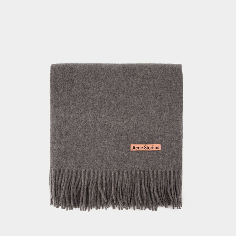 Fn Ux Scar000217 Scarf - Acne Studios - Wool - Grey