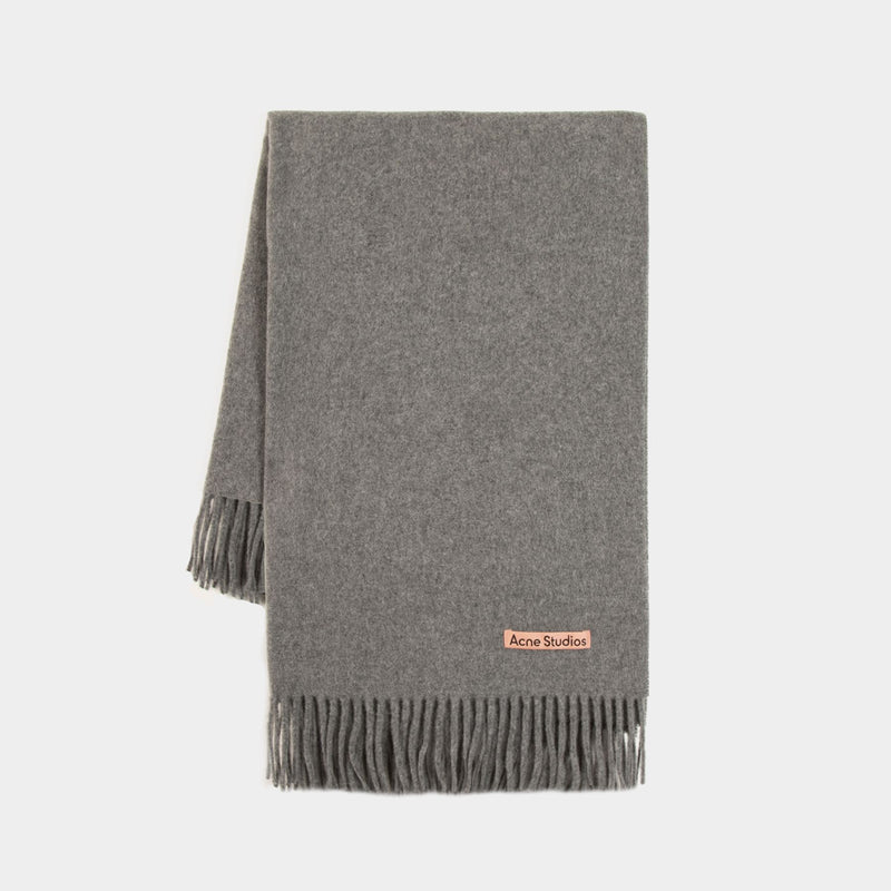 Fn Ux Scar000217 Scarf - Acne Studios - Wool - Grey