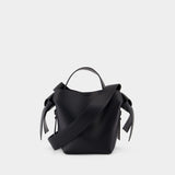 Musubi Mini R Crossbody - Acne Studios - Leather - Black