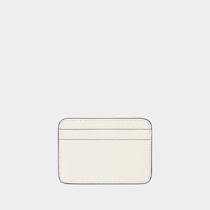 Card Holder - Acne Studios - Leather - White