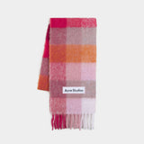 Vally Scarf - Acne Studios - Wool - Pink