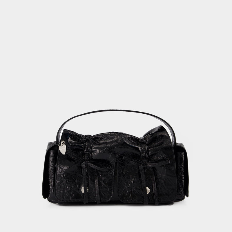 Multipocket Shoulder Bag - Acne Studios - Leather - Black