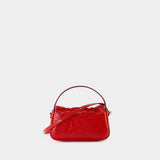 Multipocket Micro Crossbody - Acne Studios - Leather - Red