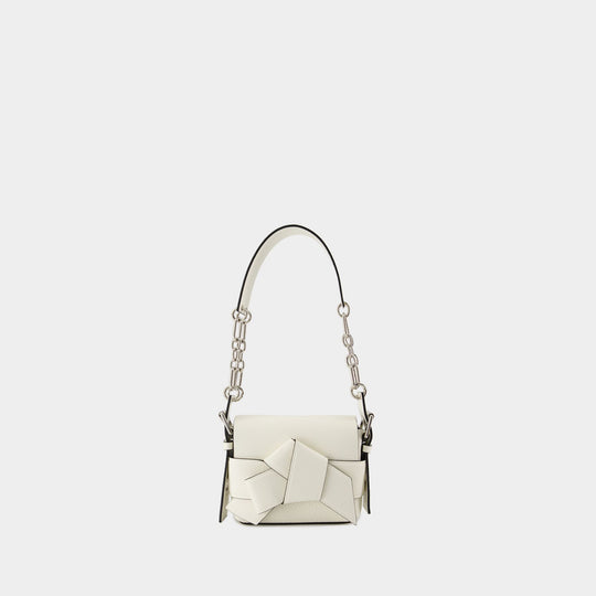 Musubi Shoulder Bag - Acne Studios - Leather - White