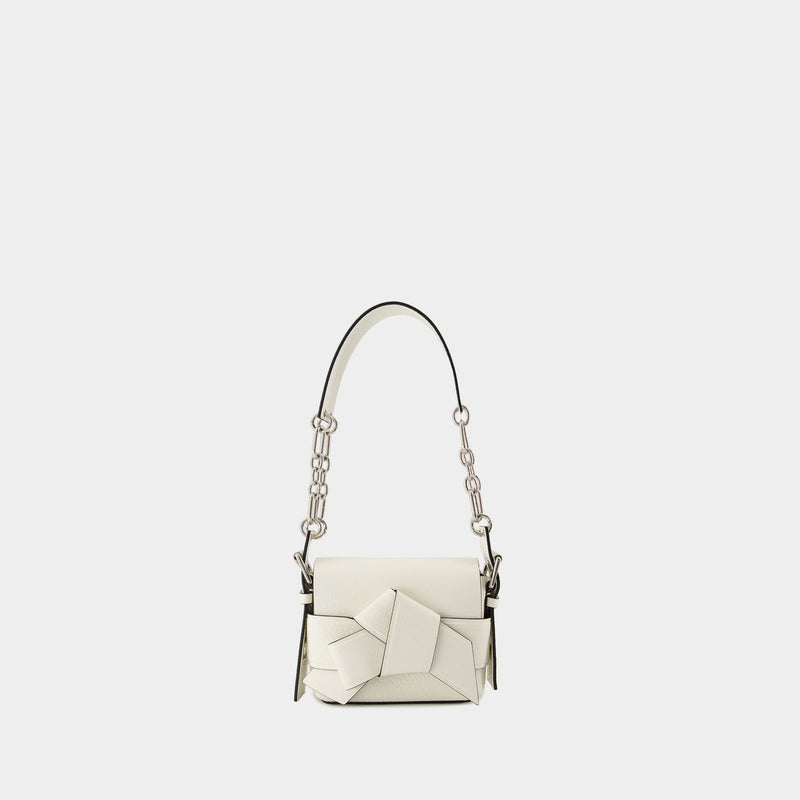 Musubi Shoulder Bag - Acne Studios - Leather - White