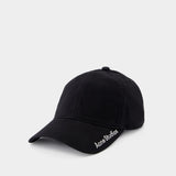 Carliy Cap - Acne Studios - Cotton - Black