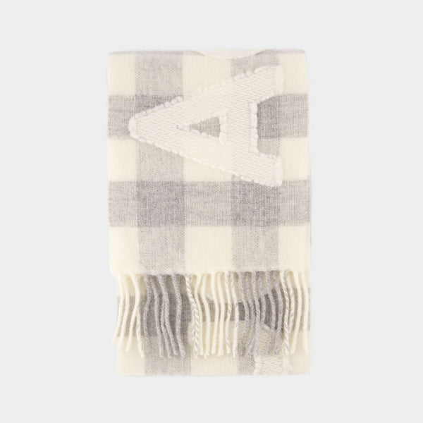 Fn Ux Scar000397 Scarf - Acne Studios - Wool - Grey
