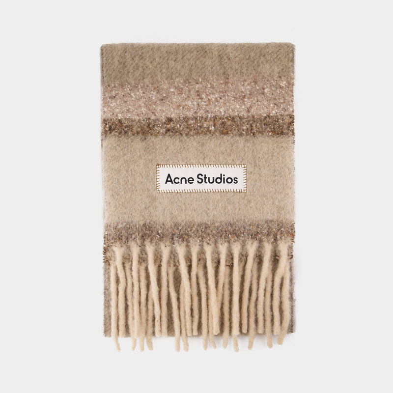 Fn Ux Scar000400 Scarf - Acne Studios - Wool - Brown