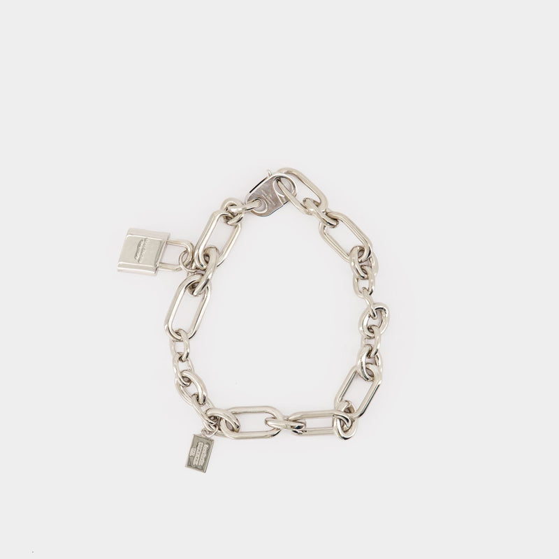 Padlock necklace - Acne Studios - Metal - Silver