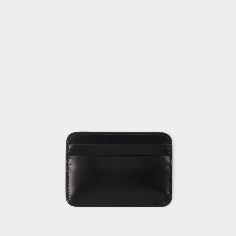 Card Holder - Acne Studios - Leather - Black