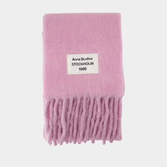 Scarf - Acne Studios - Wool - Pink