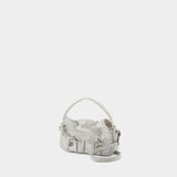 Multipocket Micro Vintage Crossbody - Acne Studios - Leather - White