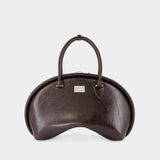 Bowlina Shoulder Bag - Acne Studios - Leather - Brown