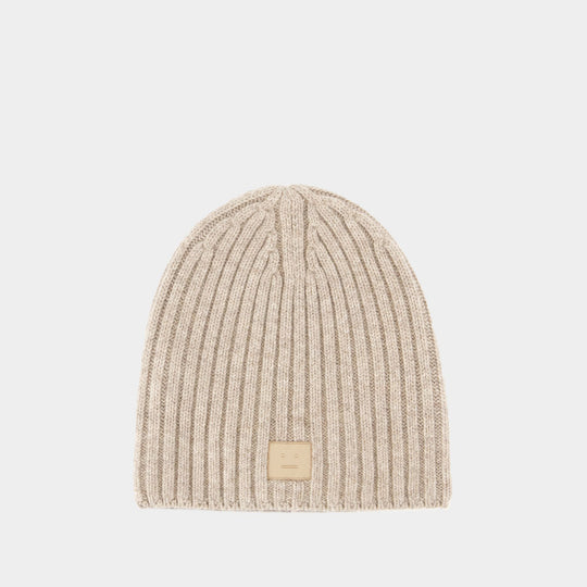 Kubi Yak Beanie - Acne Studios - Wool - Beige
