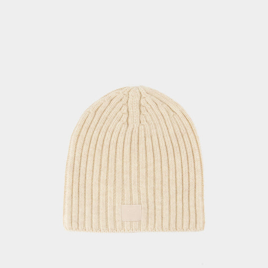 Kubi Yak Beanie - Acne Studios - Wool - Beige