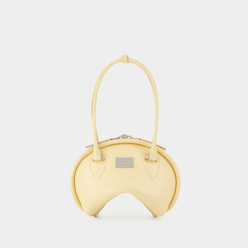 Bowlina Mini Shoulder Bag - Acne Studios - Leather - Yellow