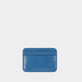 Card Holder - Acne Studios - Leather - Blue