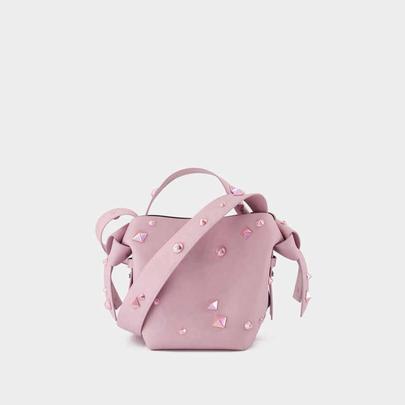 Musubi Mini Crossbody - Acne Studios - Leather - Pink